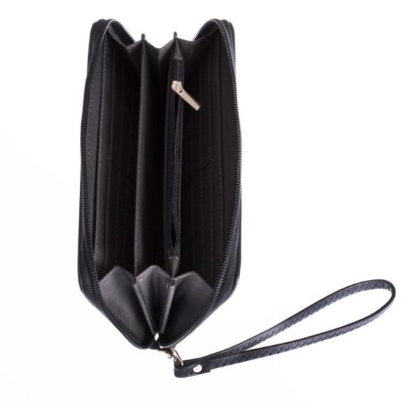 NFL Baltimore Ravens Pebble Zip Organizer Wallet - Picture 2 of 3